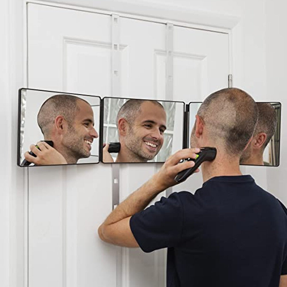 Espejo Triple Para Barberia