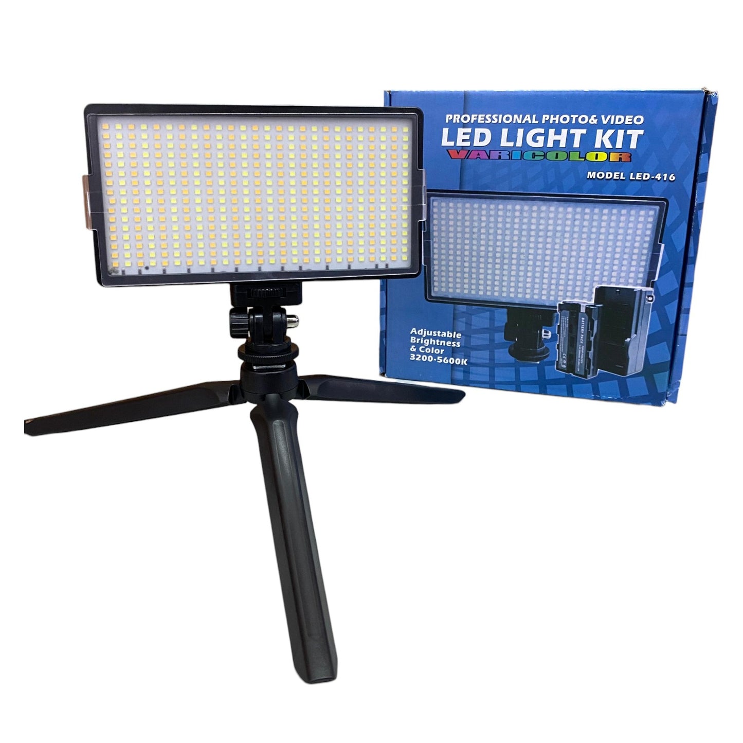 Panel De Luz Led Profesional Recargable