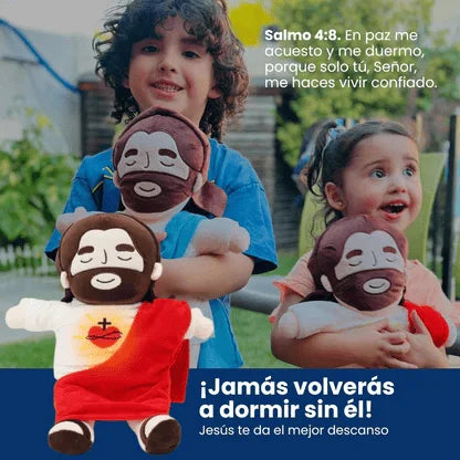 Peluche Jesús con Respiración Relajante