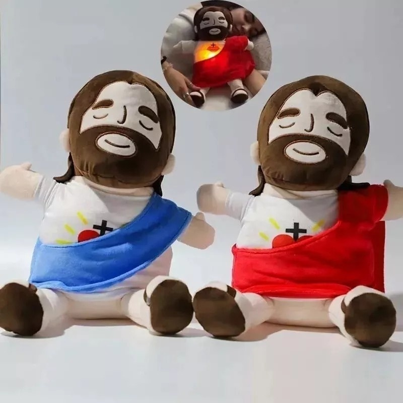 Peluche Jesús con Respiración Relajante