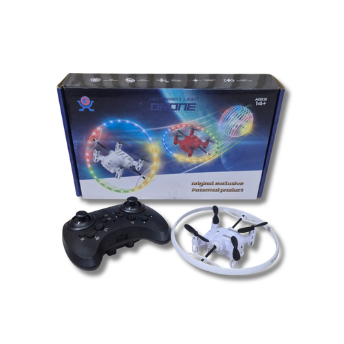 Drone con Luces LED 360° – Deformed Ligh
