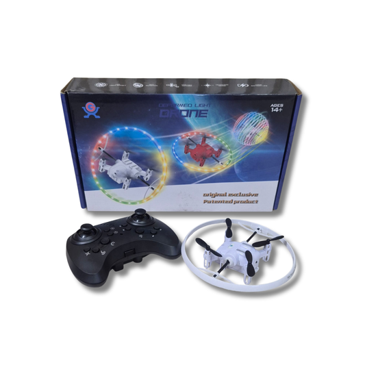 Drone con Luces LED 360° – Deformed Ligh