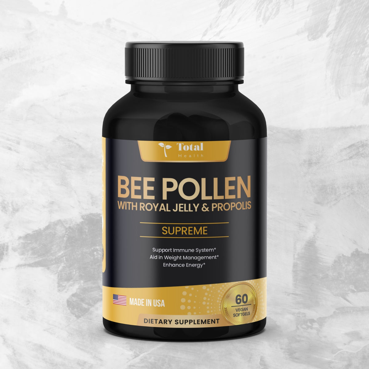 suplemento a base de Pollen Con Jalea Real Y Propóleo