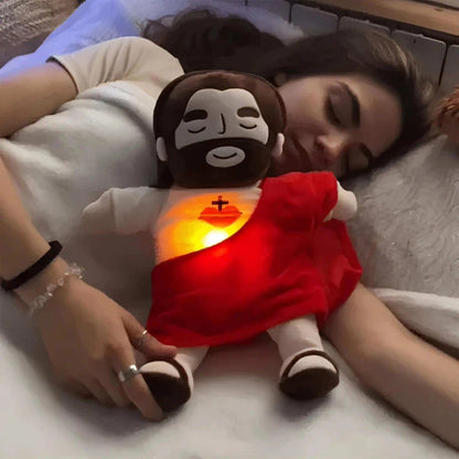 Peluche Jesús con Respiración Relajante