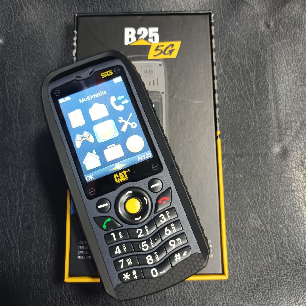 Celular CAT B25 5G Telefono Antigolpes Dual SIM Batería 5K mAh Ultra Resistente