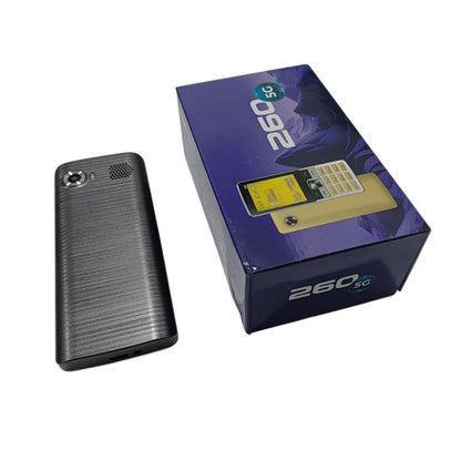 Celular 260 5G Dual SIM telefono con Radio FM, Linterna y Batería 3000mAh