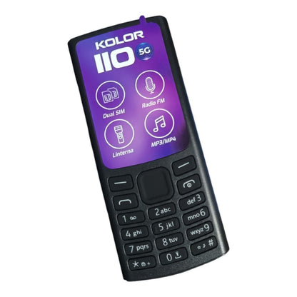 Celular 110 5G telefono Radio FM, Cámara Batería 3000mAh