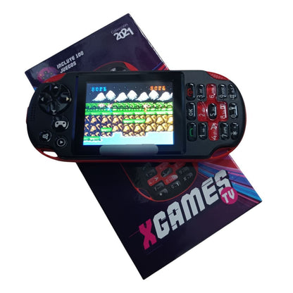 Celular XGame 3G Dual SIM Telefono 100 Juegos, TV Analógica y Batería 2500mAh 🎮