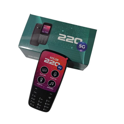 Celular 220 5G telefono Radio FM, Cámara Batería 3000mAh